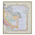 Japan Disney Store Japanese Signature Board - Jasmine : Watercolor Marble - 2