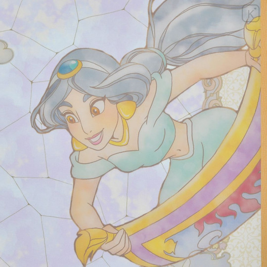 Japan Disney Store Japanese Signature Board - Jasmine : Watercolor Marble - 4