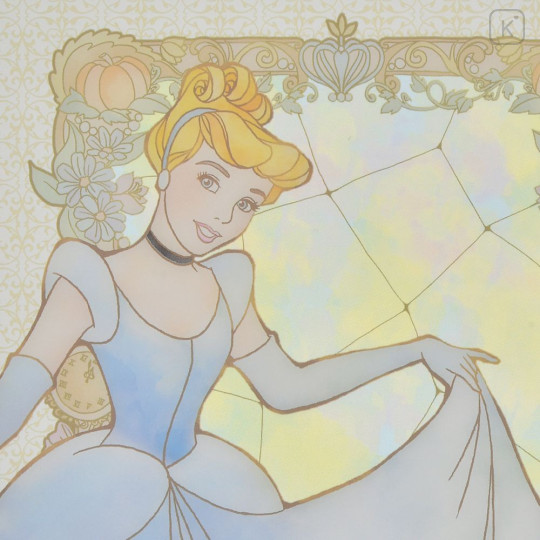 Japan Disney Store Japanese Signature Board - Cinderella : Watercolor Marble - 4