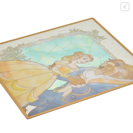 Japan Disney Store Japanese Signature Board - Beauty and the Beast : Watercolor Marble - 5