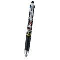 Japan Disney Store Sarasa Multi 4+1 Gel Pen & Mechanical Pencil - Minnie : Retro Black White Dots - 2