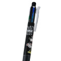 Japan Disney Store Sarasa Multi 4+1 Gel Pen & Mechanical Pencil - Minnie : Retro Black White Dots - 3