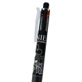 Japan Disney Store Sarasa Multi 4+1 Gel Pen & Mechanical Pencil - Minnie : Retro Black White Dots - 5