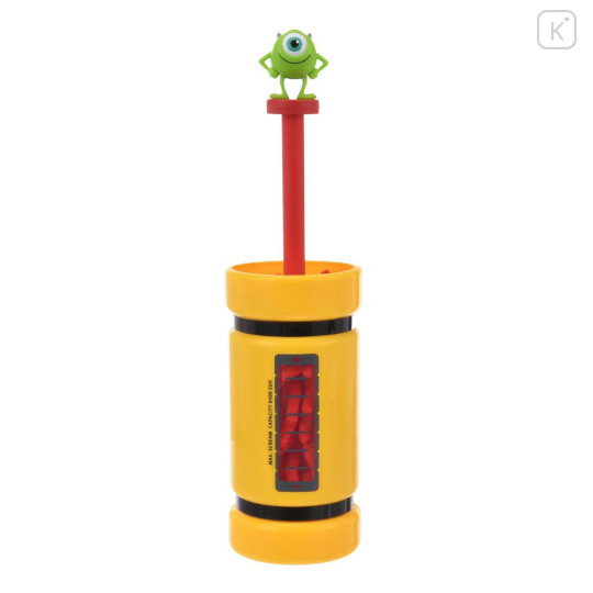 Japan Disney Store Slim Handy Mop - Mike : Monsters Inc Energy Tank Pixar Clean Time - 2
