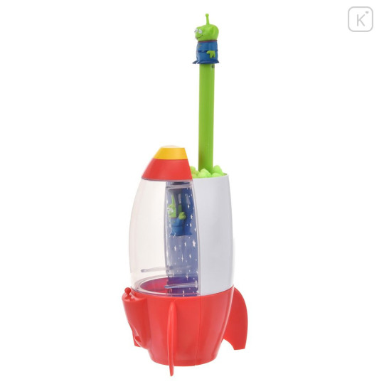 Japan Disney Store Slim Handy Mop - Toy Story Little Green Men Aliens : Pizza Shop Pixar Clean Time - 3