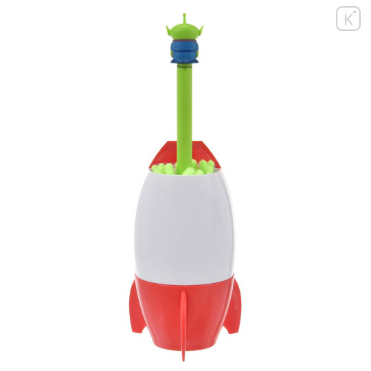 Japan Disney Store Slim Handy Mop - Toy Story Little Green Men Aliens : Pizza Shop Pixar Clean Time - 4