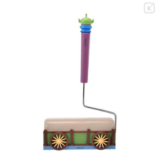 Japan Disney Store Carpet Cleaner - Toy Story Little Green Men Aliens : Pizza Shop Pixar Clean Time - 3