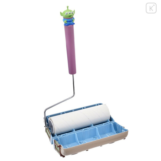 Japan Disney Store Carpet Cleaner - Toy Story Little Green Men Aliens : Pizza Shop Pixar Clean Time - 6