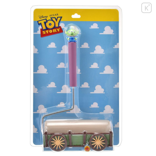 Japan Disney Store Carpet Cleaner - Toy Story Little Green Men Aliens : Pizza Shop Pixar Clean Time - 7