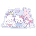 Japan Sanrio × Obakenu Big Sticker - Ghost - 1