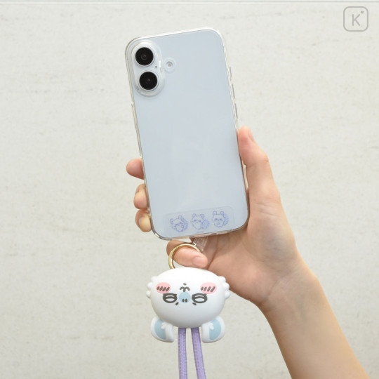 Japan Chiikawa Multi Ring Plus with Mascot Strap - Momonga : Face - 3