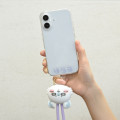 Japan Chiikawa Multi Ring Plus with Mascot Strap - Momonga : Face - 3