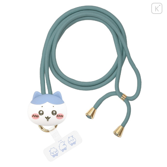 Japan Chiikawa Multi Ring Plus with Mascot Strap - Hachiware : Face - 1