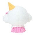 Japan Sanrio Fluffy Plush Toy (S) - Cogimyun : 10th Anniversary Gingham Heart Ice Cream - 2