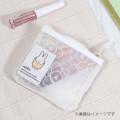 Japan Miffy Pouch & Tissue Case - Miffy : Mesh Flower White - 3