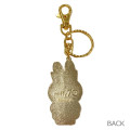 Japan Miffy Diecast Charm Keychain - Miffy : 70th Anniversary Gold Crown - 3