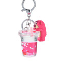 Japan Disney Store Floating Sequins Keychain - Toy Story Lots Bear : Drink Key chain Fes - 3