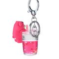 Japan Disney Store Floating Sequins Keychain - Toy Story Lots Bear : Drink Key chain Fes - 4