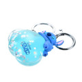 Japan Disney Store Floating Sequins Keychain - Stitch : Sleep On Cloud Key chain Fes - 5