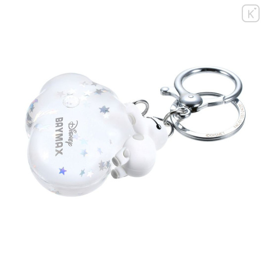Japan Disney Store Floating Sequins Keychain - Baymax : Sleep On Cloud Key chain Fes - 5