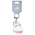 Japan Disney Store Floating Sequins Keychain - Marie : Sleep On Cloud Key chain Fes - 2