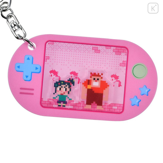 Japan Disney Store Shaka Shaka Keychain - Wreck-It Ralph & Vanellope : Controller Key Chain Fes - 3
