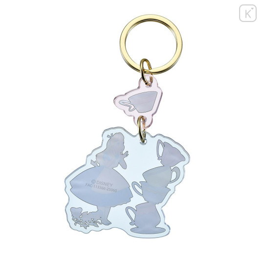 Japan Disney Store Swaying Keychain - Alice & Teacup : Key Chain Fes - 3