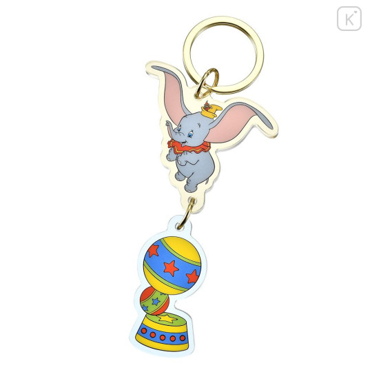 Japan Disney Store Swaying Keychain - Dumbo & Ball : Key Chain Fes - 2