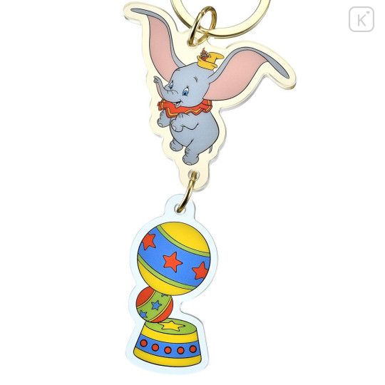 Japan Disney Store Swaying Keychain - Dumbo & Ball : Key Chain Fes - 4