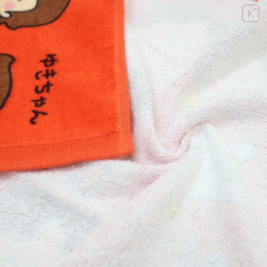 Japan Heidi, Girl of the Alps × Oekakisan Face Towel - Orange Red - 2