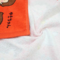 Japan Heidi, Girl of the Alps × Oekakisan Face Towel - Orange Red - 2