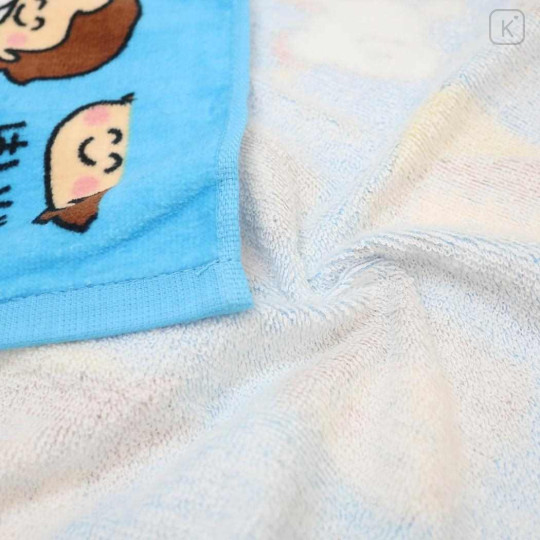 Japan Heidi, Girl of the Alps × Oekakisan Face Towel - Sky Blue - 2