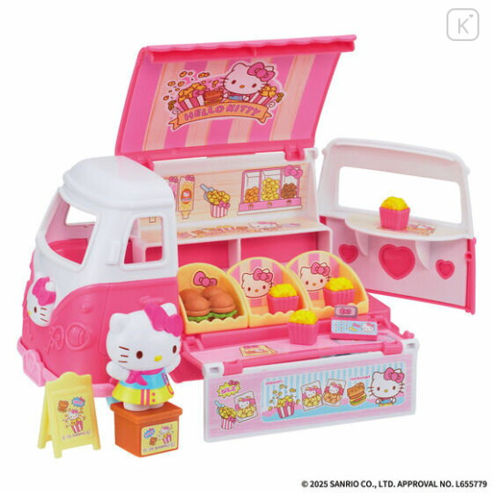 Japan Sanrio Food Truck Play Set - Hello Kitty - 1