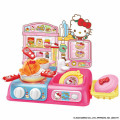 Japan Sanrio Sizzling Kitchen Play Set - Hello Kitty - 1