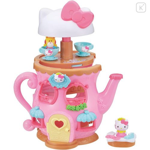 Japan Sanrio Cafe Secret Teapot Play Set - Hello Kitty - 1