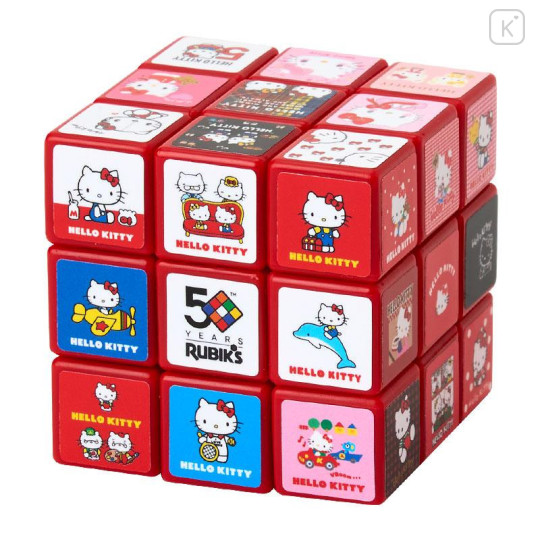 Japan Sanrio Rubik's Cube - Hello Kitty : 50th Anniversary - 4