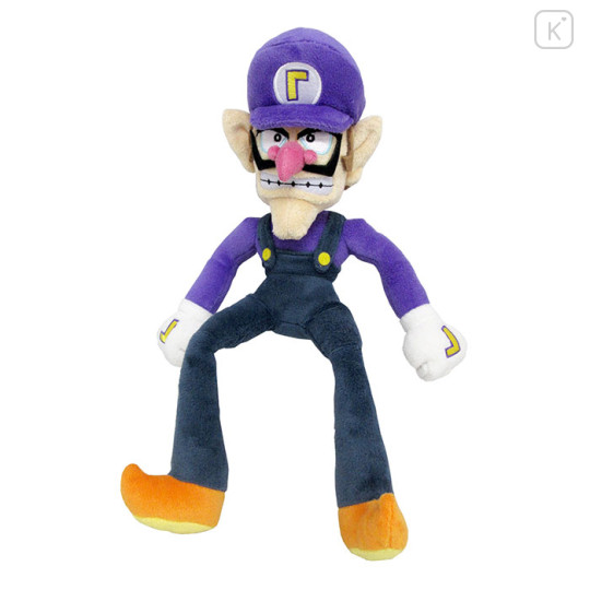 Japan Super Mario Plush Toy (S) - Waluigi : All Star Collection - 1
