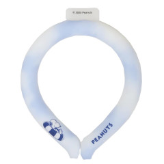 Japan Peanuts Ice Loop (M) Cooling Neck Wrap - Snoopy : Swim Blue