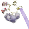 Japan Disney Store Acrylic Charm Keychain - Cinderella : Cat Mouse - 4