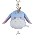 Japan Disney Store Mascot Reel Keychain - Eeyore : Fuwamoco Zakka - 4