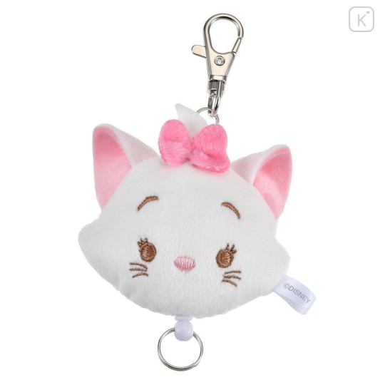 Japan Disney Store Mascot Reel Keychain - Marie : Fuwamoco Zakka - 2