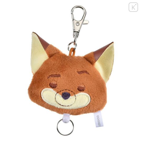 Japan Disney Store Mascot Reel Keychain - Zootopia Nick Wilde : Fuwamoco Zakka - 2