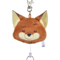 Japan Disney Store Mascot Reel Keychain - Zootopia Nick Wilde : Fuwamoco Zakka - 4