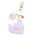 Japan Disney Store Acrylic Charm Keychain - Winnie the Pooh : Friends Hug Smile - 3