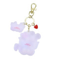 Japan Disney Store Acrylic Charm Keychain - Mickey & Minnie : Hug Smile - 3
