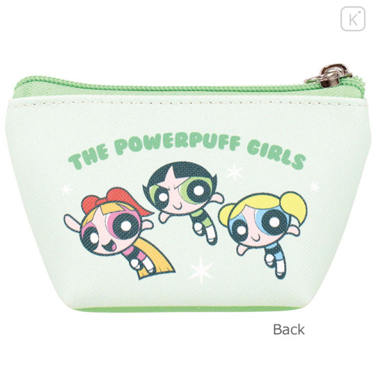 Japan The Powerpuff Girls Triangular Mini Pouch - Buttercup Face - 2