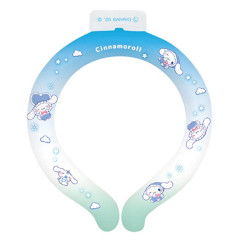 Japan Sanrio Ice Loop (S) Cooling Neck Wrap - Cinnamoroll : Gradient Blue