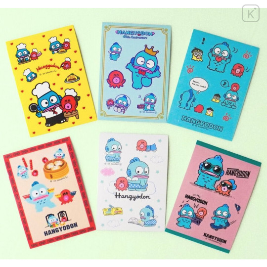 Japan Sanrio Secret Big Sticker - Hangyodon : 40th Anniversary Blind Box - 2