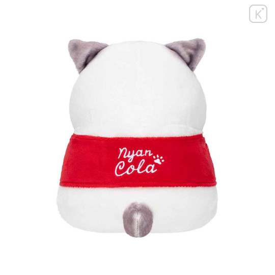 Japan Mofusand Mascot Plush Toy - Mofumofu Journey Cat : Chubby Pizza - 8