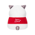 Japan Mofusand Mascot Plush Toy - Mofumofu Journey Cat : Chubby Pizza - 8